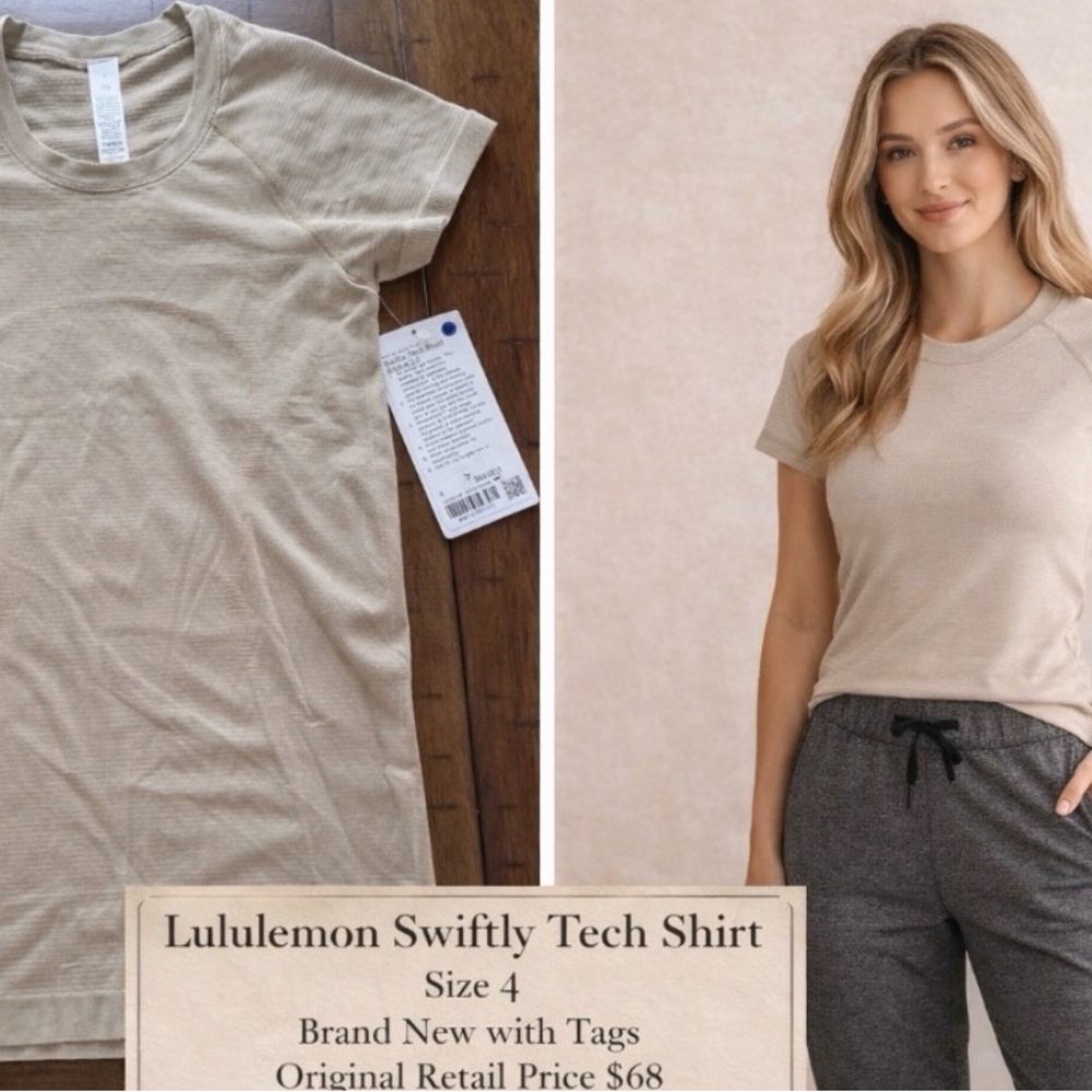 Lululemon Swiftly Tech Tee - Size 6